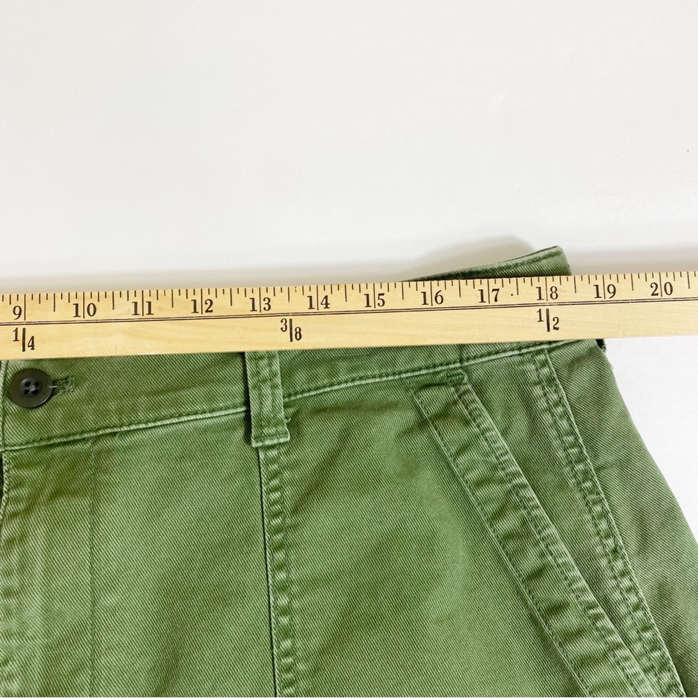 Madewell DarkGreen Women's Shorts Comfy  Casual Cute Sylish Soft Timeless Sz 14W - Picture 5 of 8